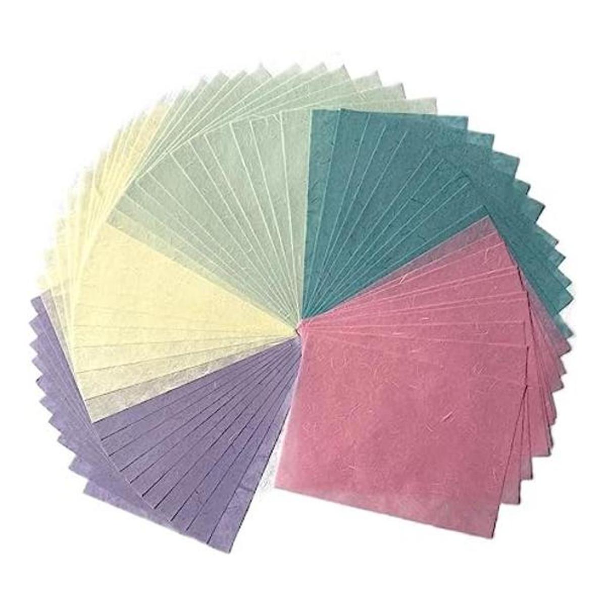 50 hojas de papel de morera A4 hojas de papel washi