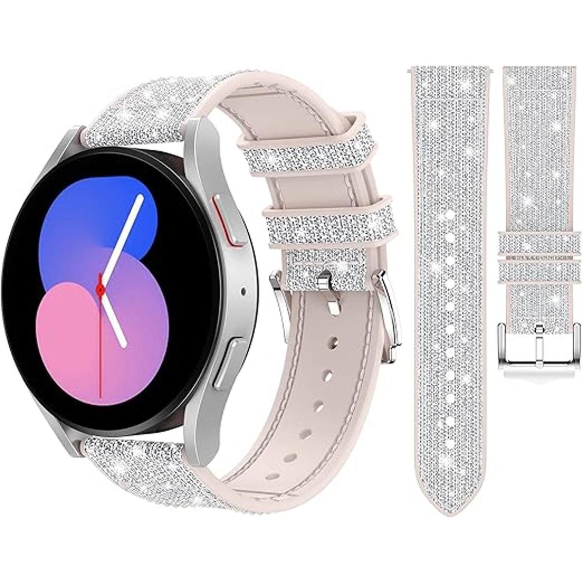 Goton Correa brillante para Samsung Galaxy Watch 5 y 4