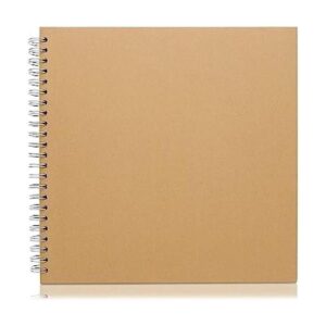 lbum de fotos de tapa dura Kraft 12 x 12 pulgadas 40