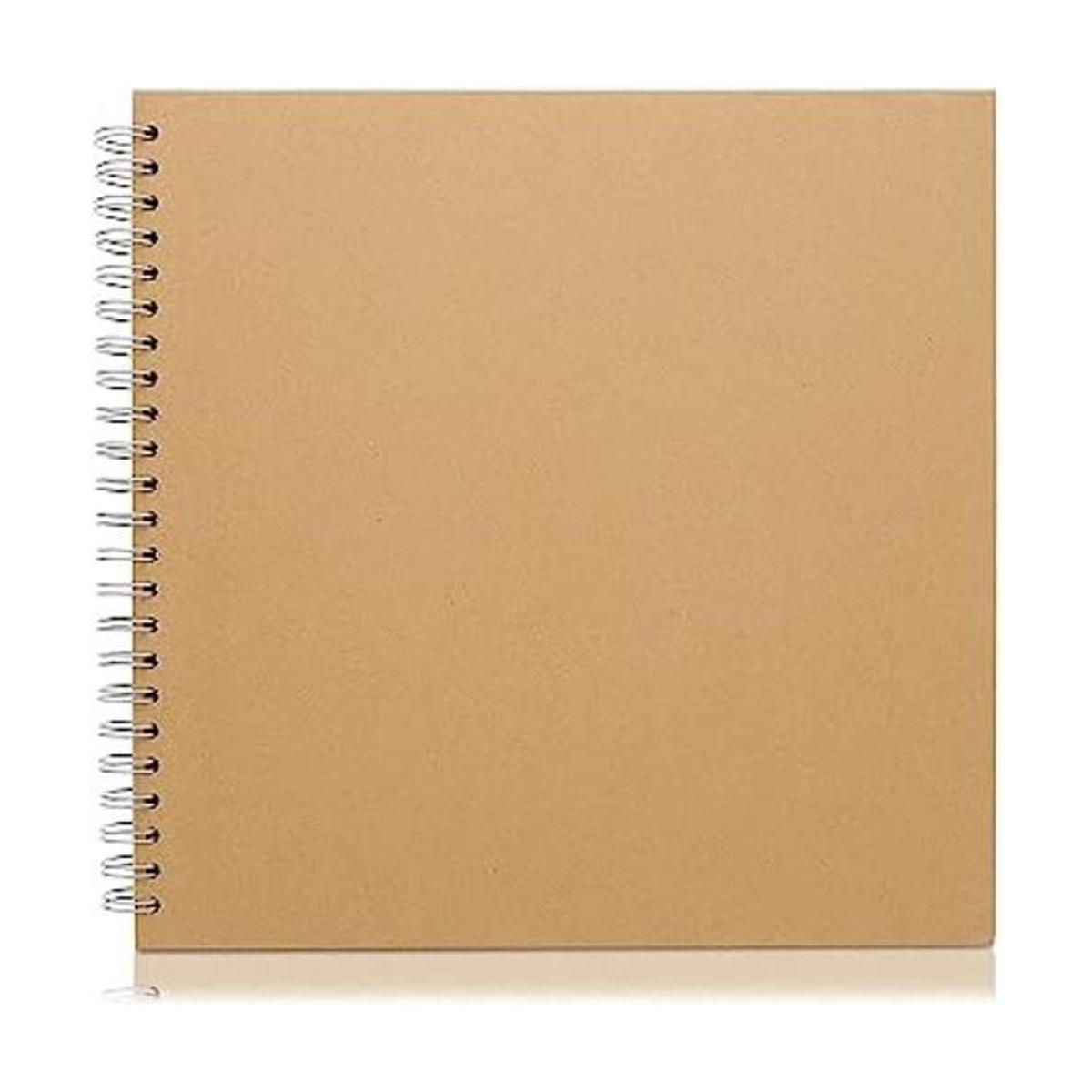 lbum de fotos de tapa dura Kraft 12 x 12 pulgadas 40