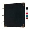 lbum de fotos de cuero de tapa dura de 10 x 10 pulgadas
