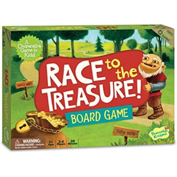 Corre hacia el tesoro de Peaceable Kingdom Juego_1