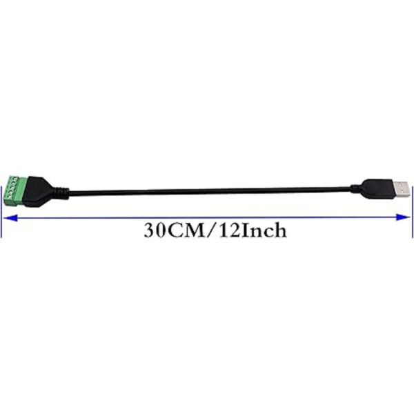 zdyCGTime USB 2.0 A Cable conector de bloque de terminales_2