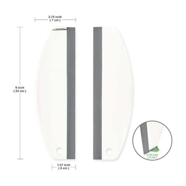 windson Paquete de 2 escobillas de silicona de 9 pulgadas