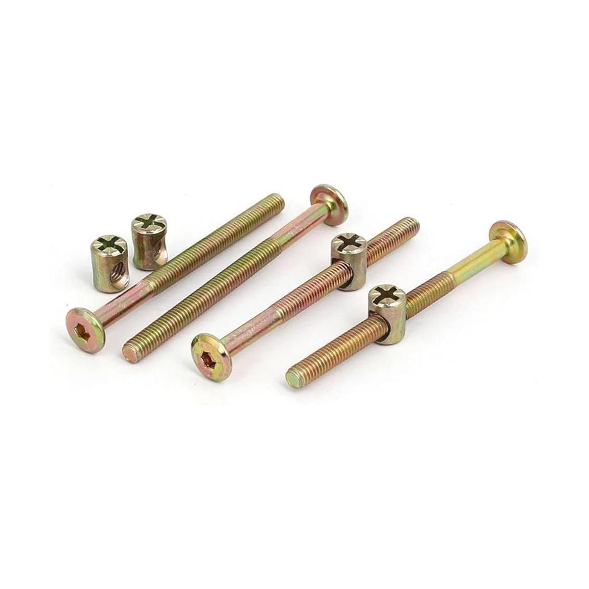 uxcell M6 x 262.5 foot 57 mm. Largo rosca Hex Socket Pan