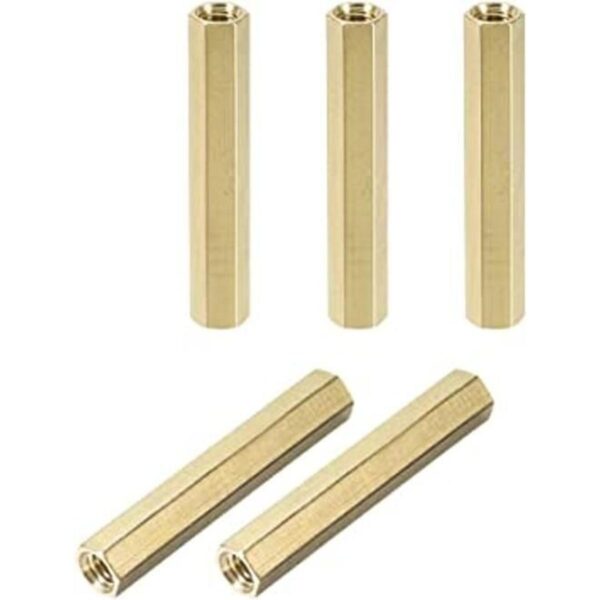 uxcell M6x50mm hembrahembra hexagonal de latón PCB placa_1