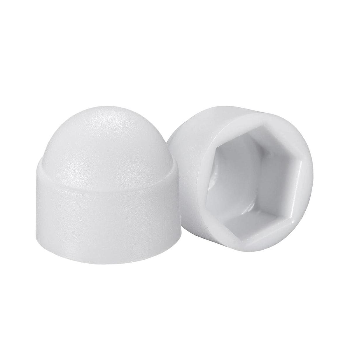uxcell Cubiertas de plástico para tuercas de pernos de