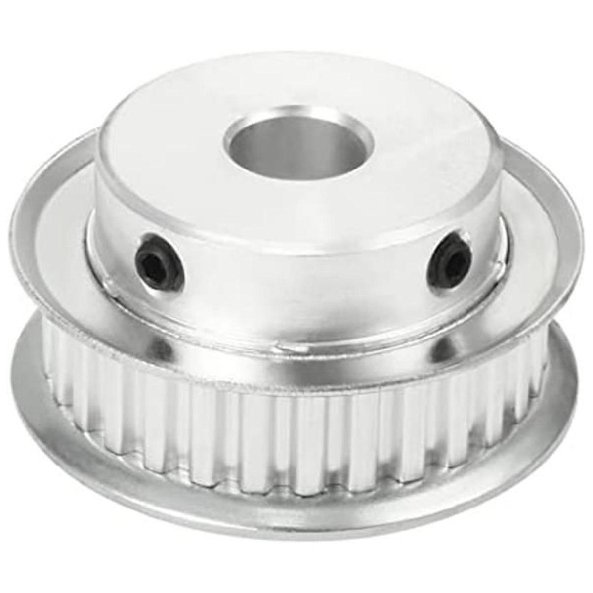 uxcell Aluminum XL rueda síncrona cilindro tensor para