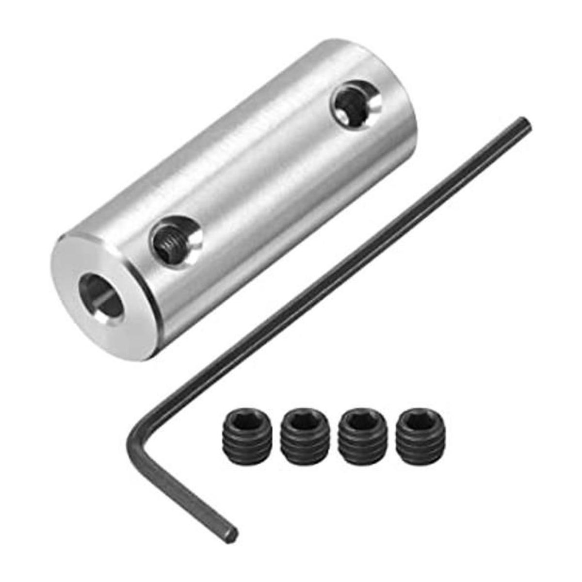 uxcell Acoplador de eje L26xD10 para robot de motor con