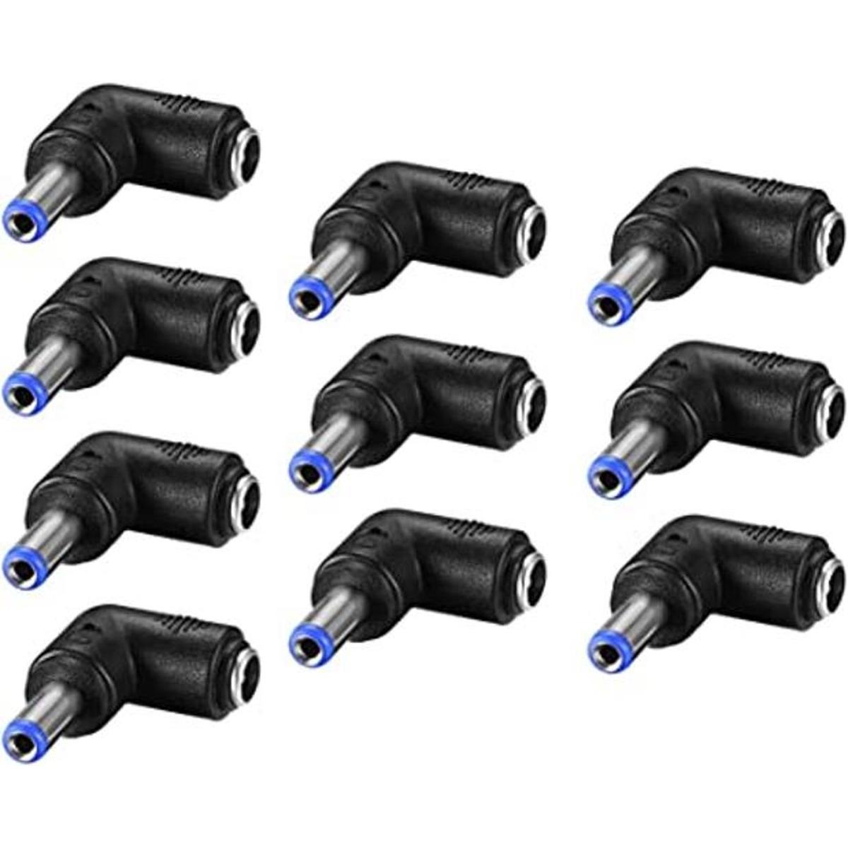 uxcell Adaptador de conector de corriente continua 10
