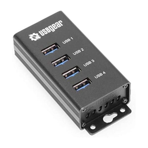 usbgear 4Port USB 3.0 Mountable carga y datos 5 Gbps Hub_1