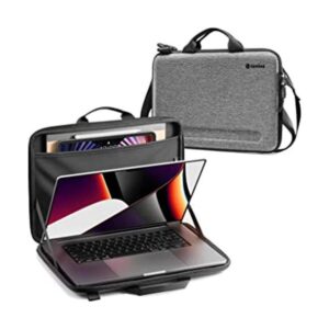 tomtoc Bolsa de hombro rígida para laptop MacBook Pro M1