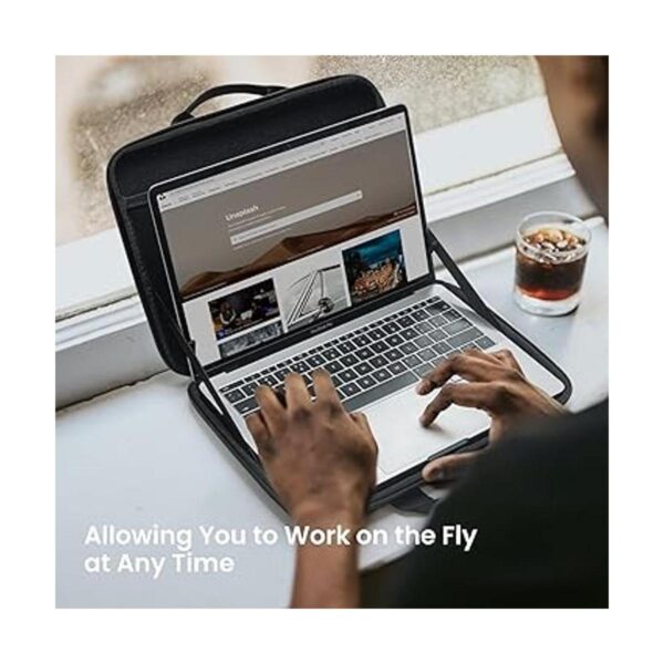 tomtoc Bolsa de hombro rígida para laptop MacBook Pro M1