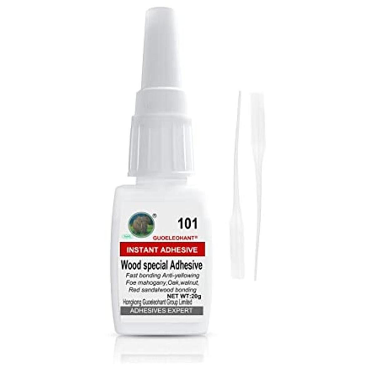 Weglau Pegamento de madera de 0.78 oz adhesivo de madera