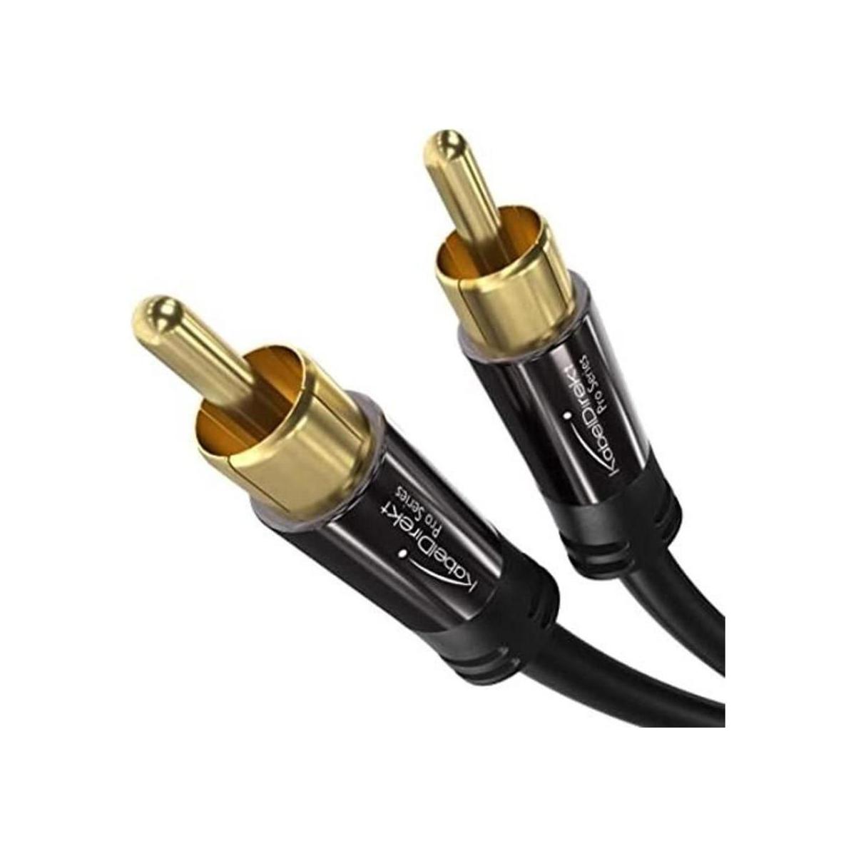 KabelDirekt Pro Series 1 x RCA macho a 1 x RCA macho para