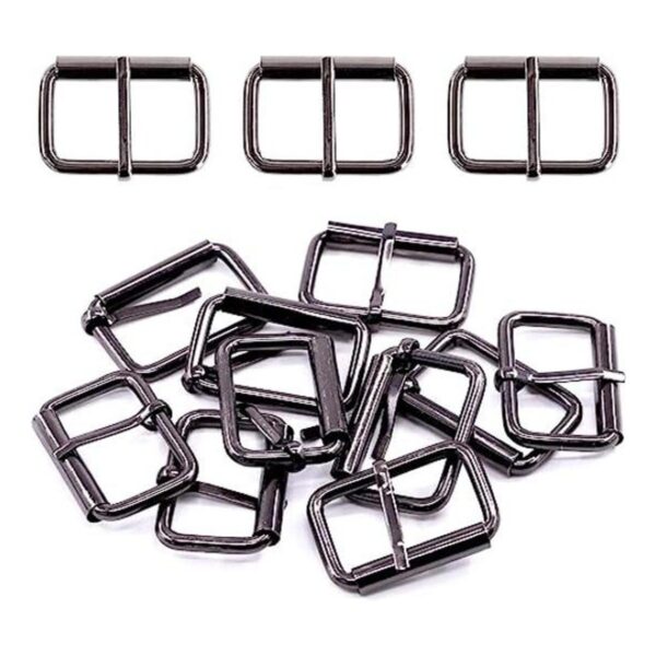 Swpeet 60 hebillas de metal multiusos de 54 pulgadas