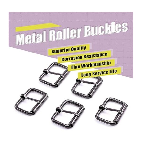 Swpeet 60 hebillas de metal multiusos de 54 pulgadas