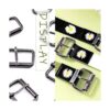 Swpeet 60 hebillas de metal multiusos de 54 pulgadas