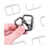 Swpeet 60 hebillas de metal multiusos de 54 pulgadas