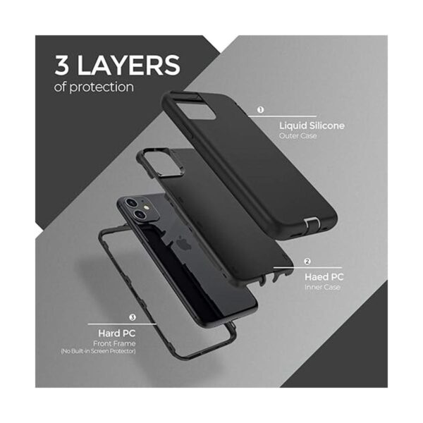 ORIbox Funda compatible con iPhone 13 Pro acabado suave_3
