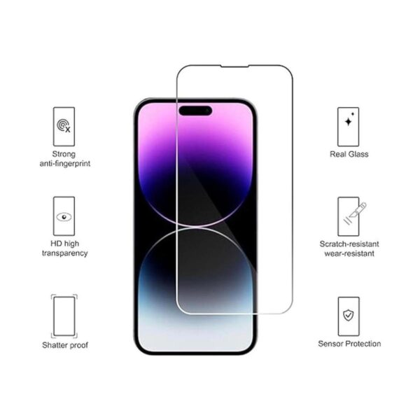 Ailun Protector de pantalla de vidrio para iPhone 1414_2