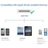 JETech Cable de carga y sincronización USB compatible con_2