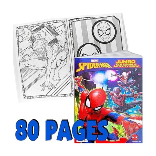 SpiderMan Juego de 2 libros para colorear y actividades_3
