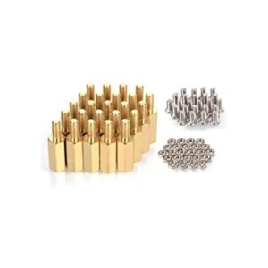 MMOBIEL 24 piezas M2.5 cuerpo de 0.433 in tornillo de_1