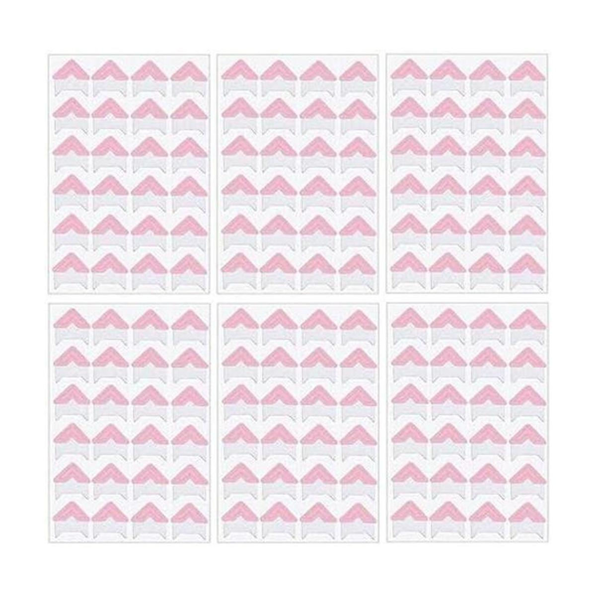 6 hojas 144 piezas papel clásico autoadhesivo para