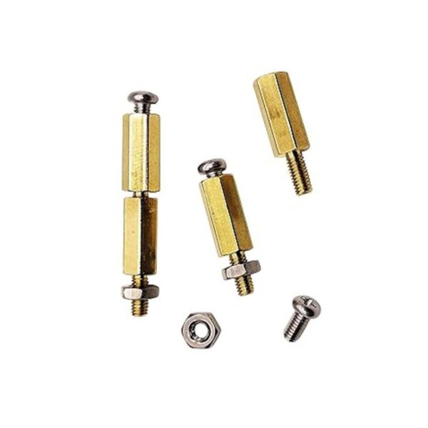 MMOBIEL 24 piezas M2.5 cuerpo de 0.433 in tornillo de_3