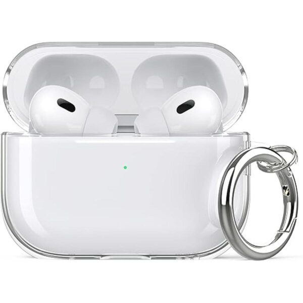 Aircawin Funda transparente para Airpods Pro de 2_1