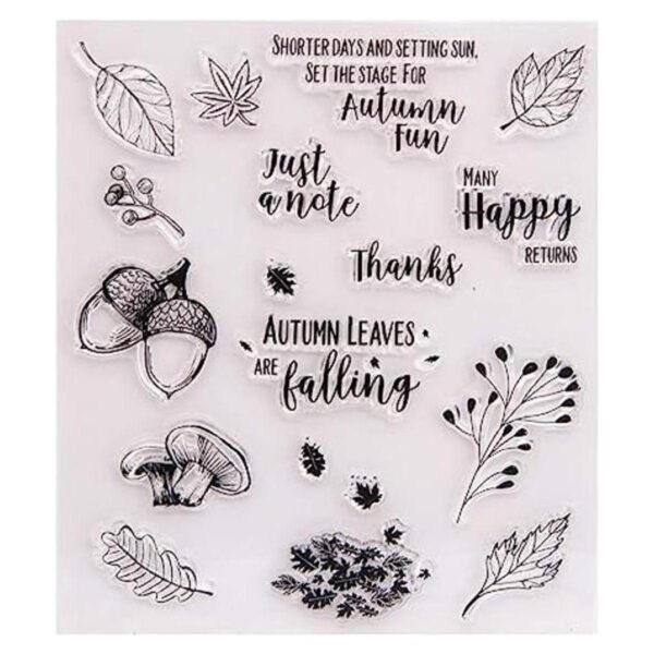 Arrietty Falling Leaves Nuts Sushroom Happy Returns Thanks_1