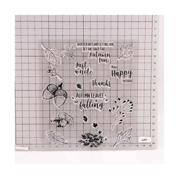 Arrietty Falling Leaves Nuts Sushroom Happy Returns Thanks_2