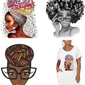 Black Smart Queendom Parches termoadhesivos de belleza