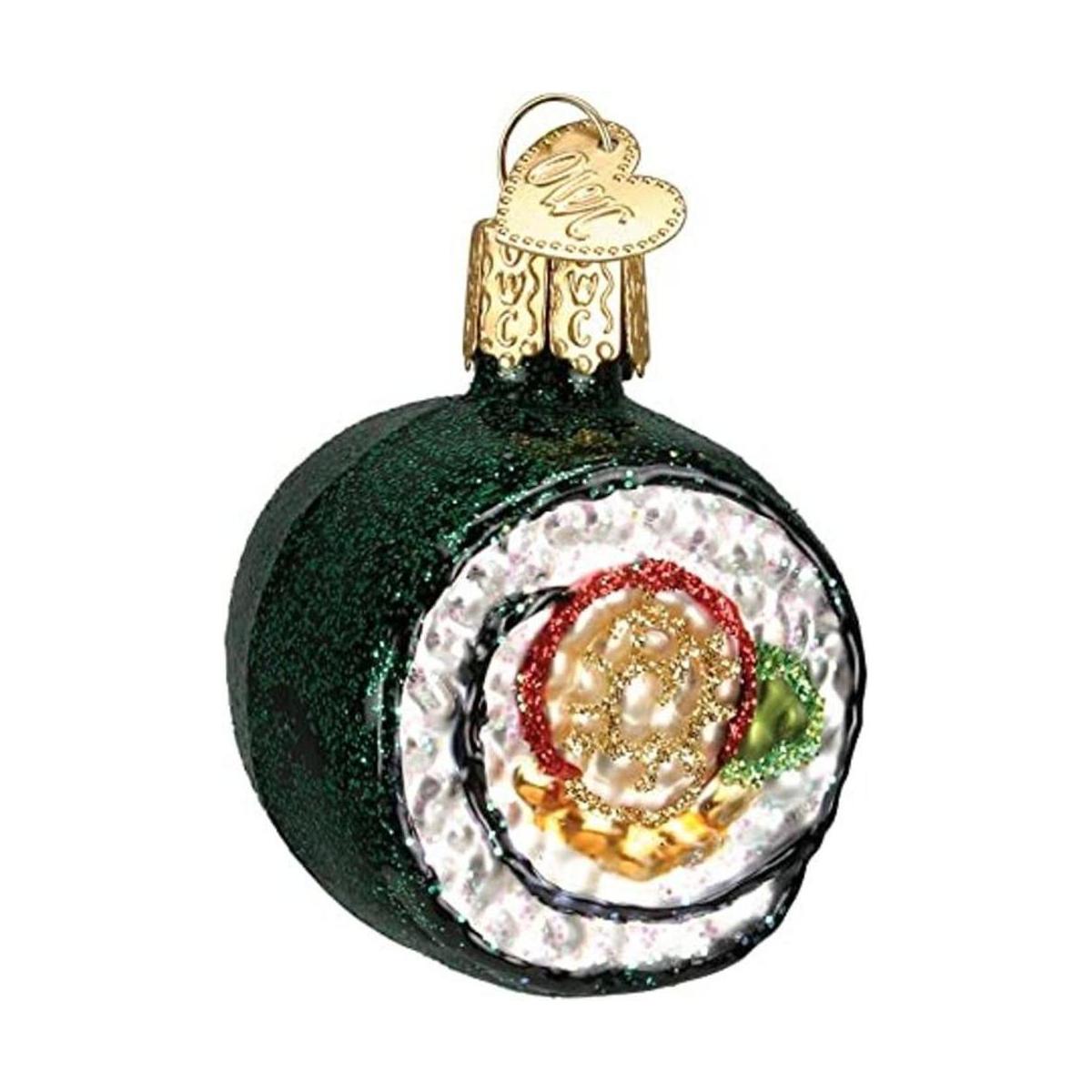 Old World Christmas Adornos Alimentos varios hechos de