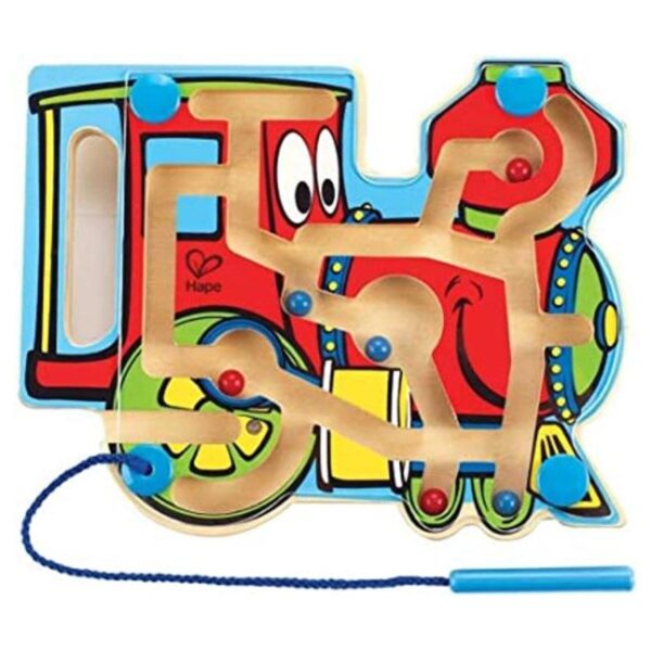 Hape Choo Choo Track Rompecabezas magnético de madera_1