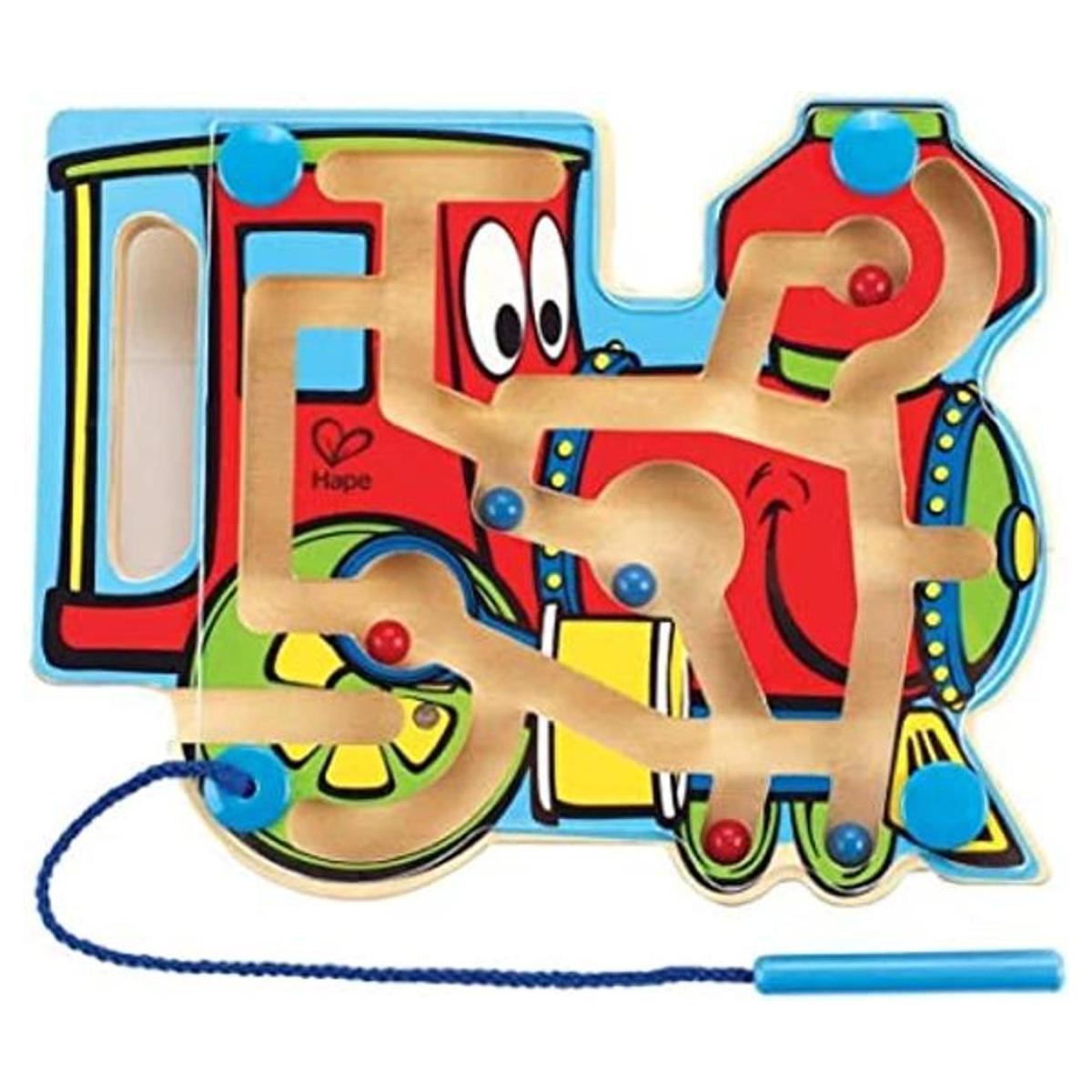 Hape Choo Choo Track Rompecabezas magnético de madera