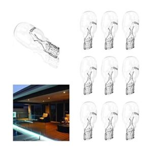 ETOPLIGHTING 10 focos 12 V 4 W bajo voltaje T5 base de_1