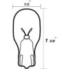 ETOPLIGHTING 10 focos 12 V 4 W bajo voltaje T5 base de_5