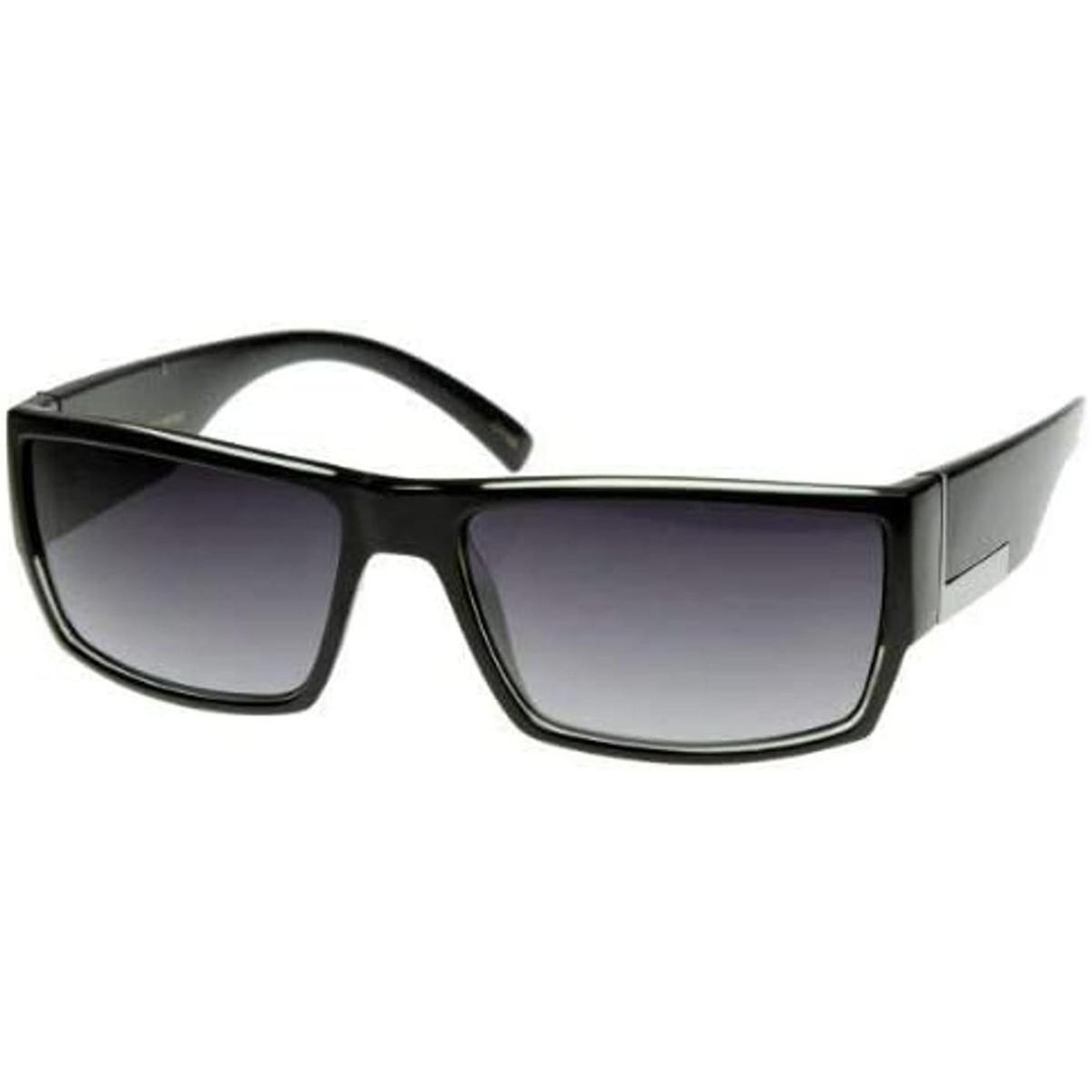 Gafas de sol de acetato moderno con parte superior plana y