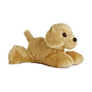 Aurora Mini Flopsie Peluche de perro Golden marrón de 8_1