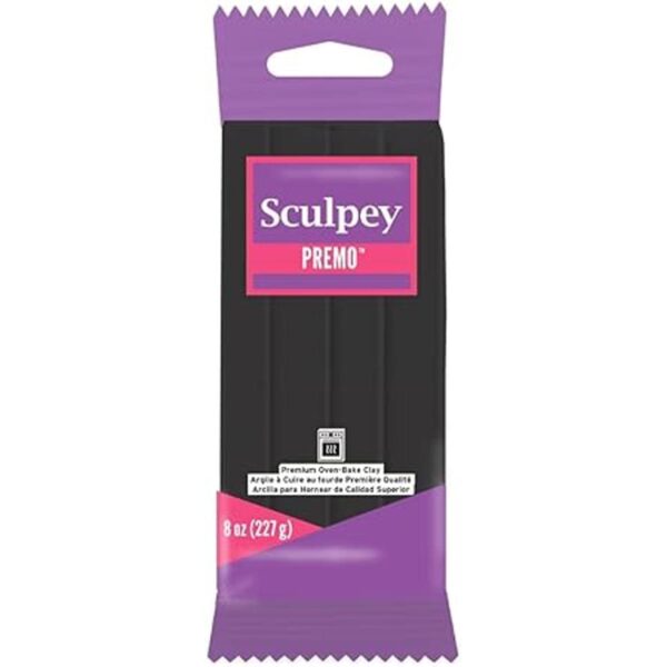 Sculpey Premo Arcilla polimérica para horno color negro_2