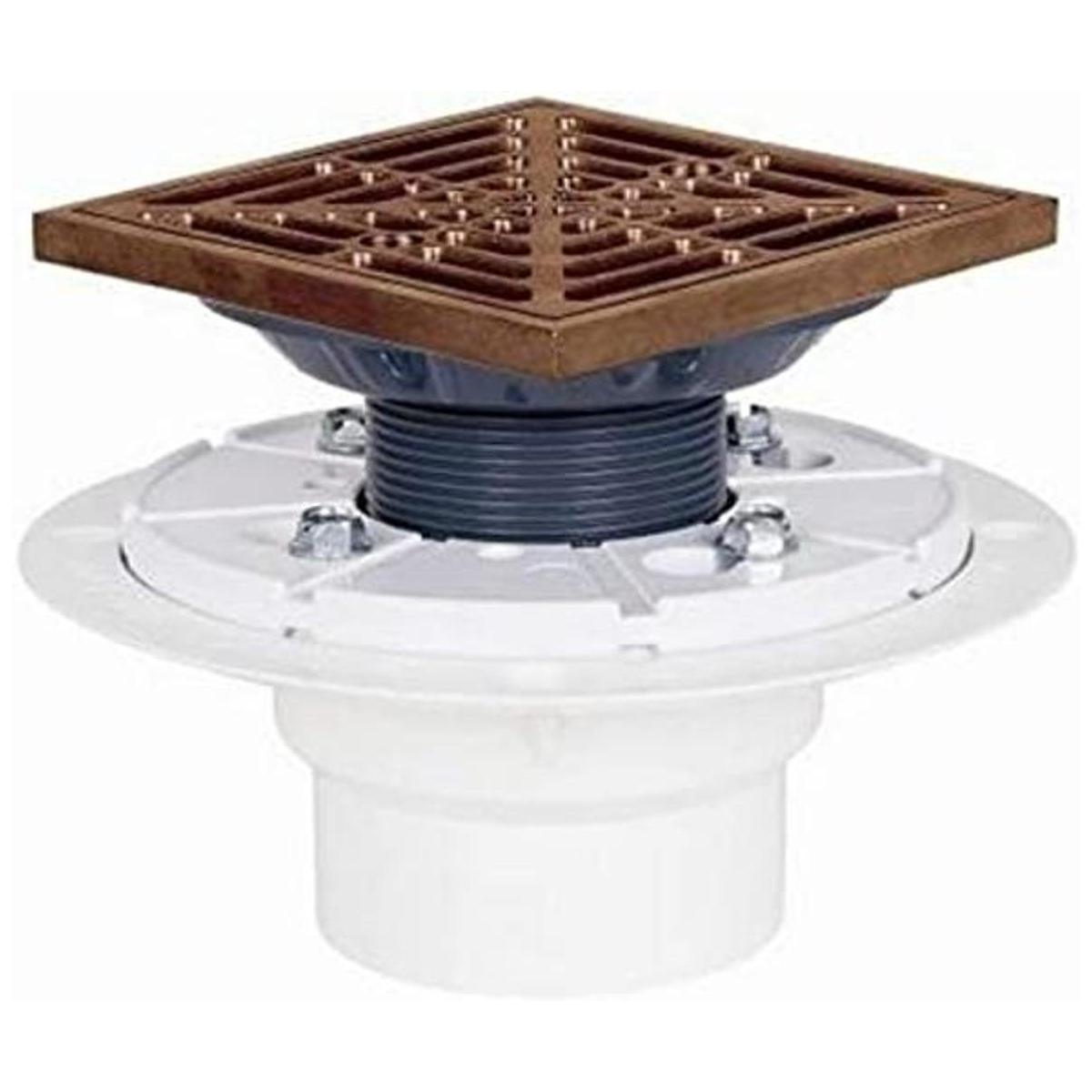 Soux Chief 821 200pnq ducha Pan Drain metal fundido