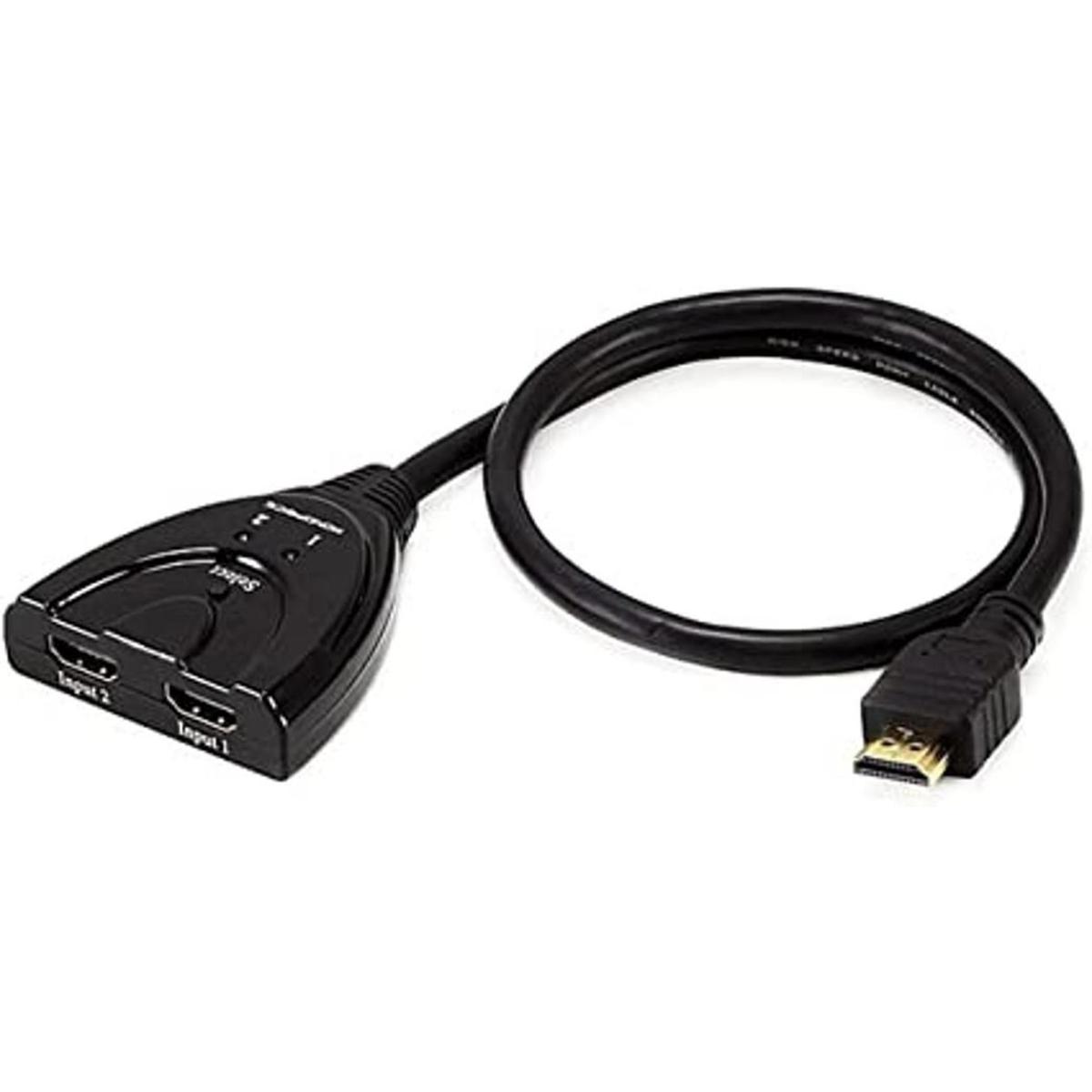 Monoprice Blackbird 2x1 HDMI 1.4 Switch Pigtail HDCP