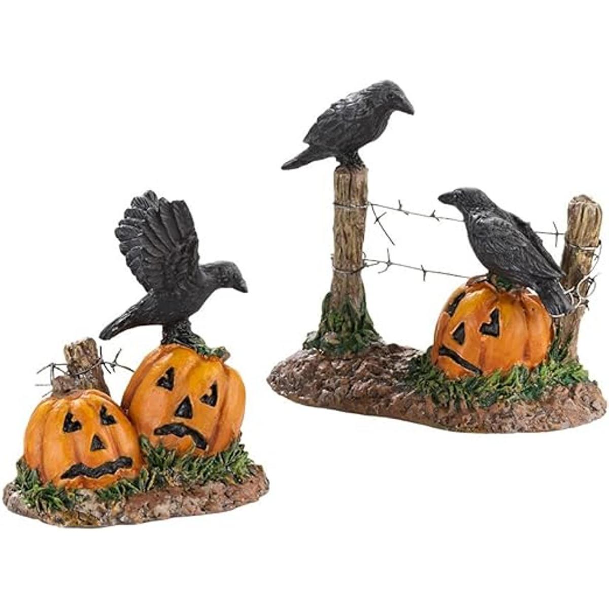 Department 56 Accesorios para Villages Halloween Ravens
