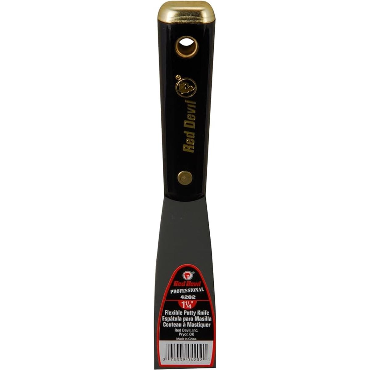 Cuchillo para masilla Red Devil 4201 de 1.25 pulgadas 4202
