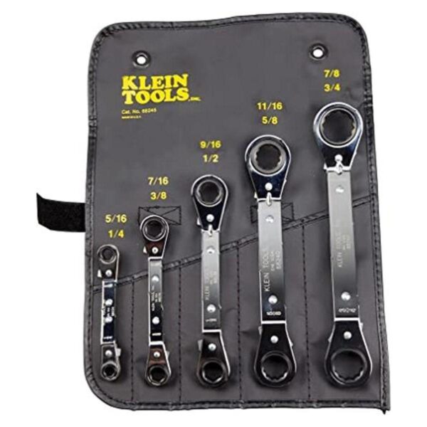 Klein Tools 68245 Juego de llaves de trinquete_1