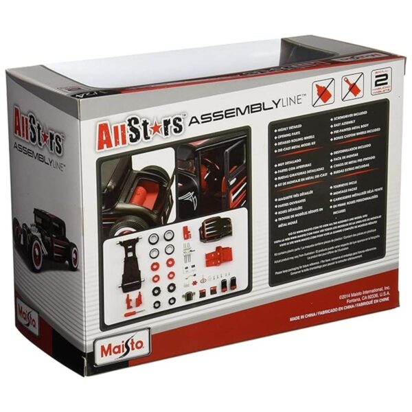 Maisto Kit de modelo fundido a troquel All Star Assembly_2