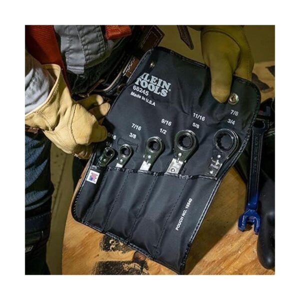 Klein Tools 68245 Juego de llaves de trinquete_4