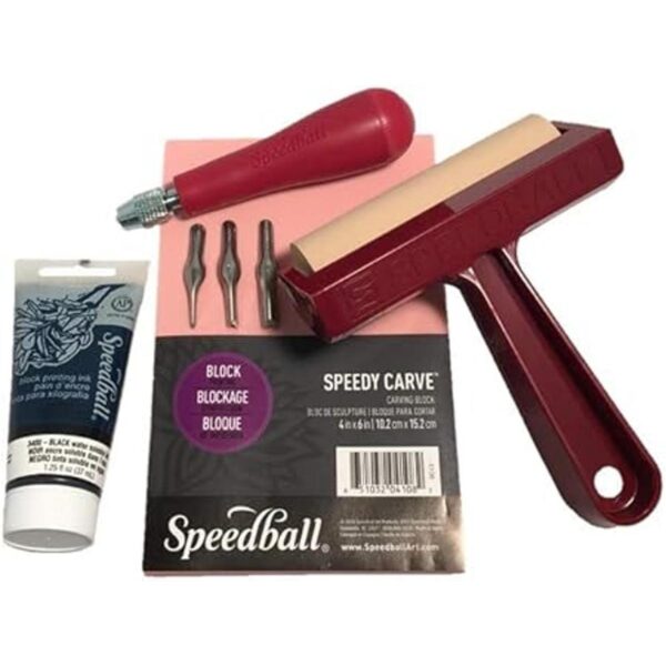 Speedball kit para impresión de bloque_2